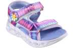 SANDALIA NIÑA SKECHERS CON LUCES Y VELCRO