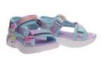 SANDALIA NIÑA SKECHERS CON LUCES Y VELCROS