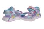 SANDALIA NIÑA SKECHERS CON LUCES Y VELCROS