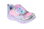 DEPORTIVOS NIÑA SKECHERS CON VELCRO Y LUCES