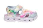 SANDALIA NIÑA SKECHERS CON LUCES Y VELCRO