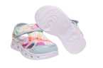 SANDALIA NIÑA SKECHERS CON LUCES Y VELCRO