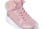 BOTA SKECHERS NIÑA METALIZADA CON ELASTICOS
