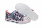 LONAS NIÑA SKECHERS CON LUCES Y VELCRO