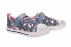 LONAS NIÑA SKECHERS CON LUCES Y VELCRO