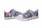 LONAS NIÑA SKECHERS CON LUCES Y VELCRO