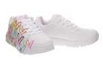 Zapatillas Skechers para niña – Diseño moderno con estampado de corazones