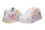Zapatillas Skechers para niña – Diseño moderno con estampado de corazones