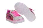 LONAS NIÑA SKECHERS CON LUCES Y VELCRO