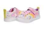 LONAS NIÑA SKECHERS CON LUCES Y VELCRO