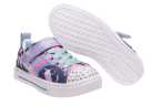 LONAS NIÑA SKECHERS CON LUCES Y VELCRO