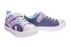 LONAS NIÑA SKECHERS CON LUCES Y VELCRO