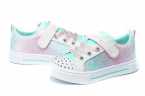 LONA NIÑA SKECHERS CON LUCES Y VELCRO