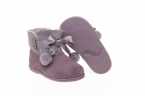 BOTA NIÑA DE ANTE CON CREMALLERA