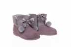 BOTA NIÑA DE ANTE CON CREMALLERA