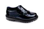 Blucher Colegial de Niña en Charol Azul Marino Pablosky 360429