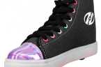 BOTA NIÑA HEELYS CON CORDON Y RUEDAS