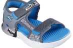 Skechers Shark-Bots: Sandalias con luces para niños