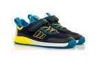 Mustang azul oscuro/amarillo niño | Deportiva resistente y lista para cualquier plan