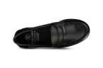 Mocasines escolares de piel negra para niño – Pablosky