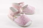 SANDALIA MENORQUINA GLITTER PRIMEROS PASOS CON VELCRO