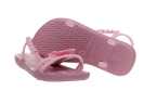 SANDALIA PLAYERA DE NIÑA IPANEMA ROSA CON DETALLE DE FLOR