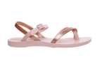 SANDALIA PLAYERA NIÑA IPANEMA ROSA CON TIRAS CRUZADAS