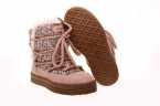 BOTAS ESQUIMAL EN GLITTER CON CORDÓN