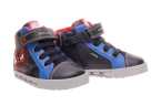 BOTA NIÑO GEOX SPIDERMAN CON LUCES Y VELCRO