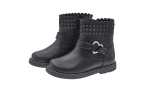 Bota niña Chicco  negra | Cremallera y tachuelas