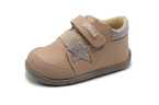 Titanitos bota niña camel con doble velcro | Cálida y práctica