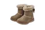 Botas de niña con pelito y lacito trasero  Chicco Frutta camel – dulces, abrigadas y hechas para enamorar
