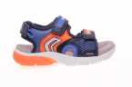 SANDALIA NIÑO GEOX CON LUCES Y TRIPLE VELCRO