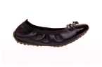 Bailarina colegial con puntera de charol  Geox J11B0F negra – Tallas 32 a 41