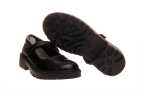 Merceditas colegiales Geox J6420P en negro 