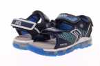 SANDALIA NIÑO GEOX CON LUZ Y TRIPLE VELCRO