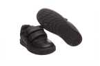 Deportivo colegial negro con velcro Geox J844AE – Tallas 28 a 41