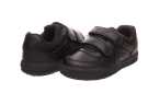 Deportivo colegial negro con velcro Geox J844AE – Tallas 28 a 41