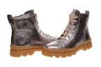 BOTA CAÑA ALTA NIÑA CAMPER CON CORDON Y CREMALLERA