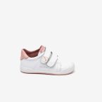 Blanditos deportivo respetuoso niña | Blanco y rosa con velcro