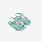 Chanclas para niñas en color Verde de Ipanema