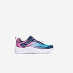 Skechers niña multicolor con puntera y velcro ideal para cole