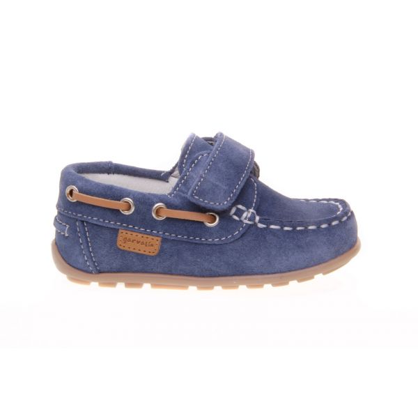 GARVALIN AZUL MARINO NAUTICO CASUAL SERRAJE