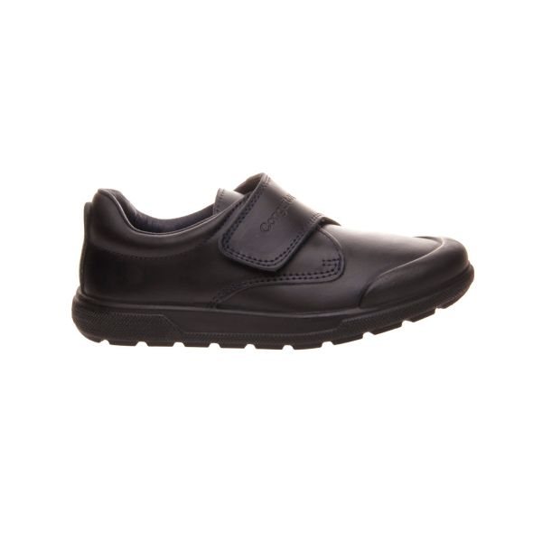 Zapato colegial lavable con velcro Conguitos 200002 azul marino. Tallas 25 a 36