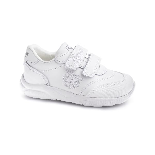Deportiva colegial blanca unisex Pablosky 2039