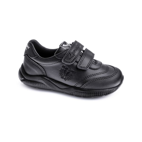 Deportiva colegial negra unisex Pablosky 203910, tallas 25 al 39