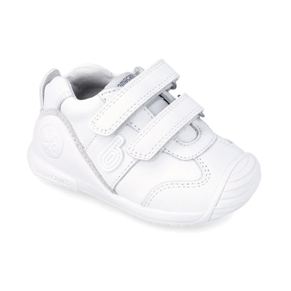 DEPORTIVO BIOMECANICS EN PIEL CON VELCRO Y PUNTERA REFORAZA