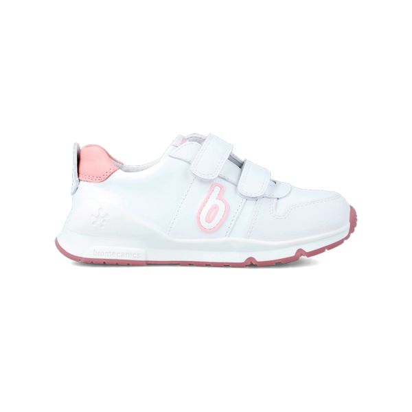 Zapato deportivo escolar con velcro y puntera reforzada - Biomecanics 231005. Tallas 24 34