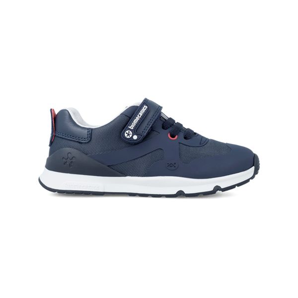 Deportivo colegial azul marino con puntera reforzada - Biomecanics 231007. Tallas 24–34