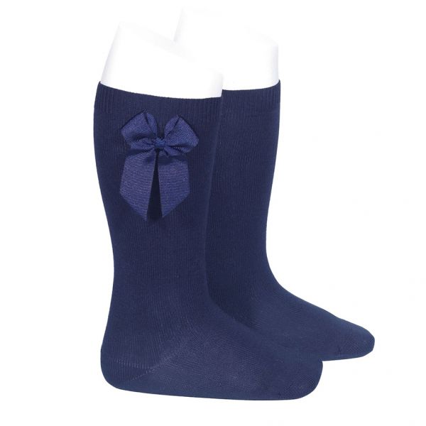 Calcetines Altos para Niña Cóndor con Lazo – Elegancia y Comodidad